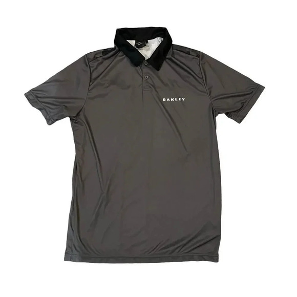 Oakley Camo Back Evo Golf Short Sleeve Polo Shirt Size Small - Picture 8 of 12